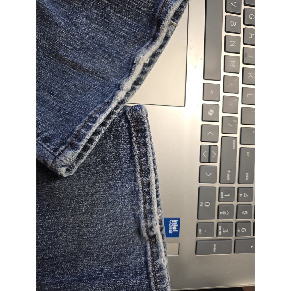 Lucky Brand Jeans Womens 6 Gene Montesano 6 Bronx Lola Straight Blue Y2K - Picture 13 of 13